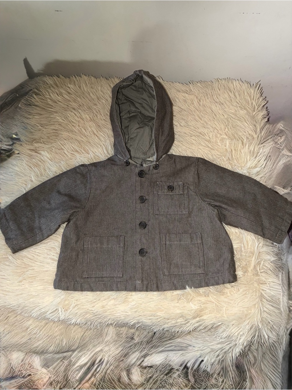 Infant BONPOINT jacket.  Size 6 Months.